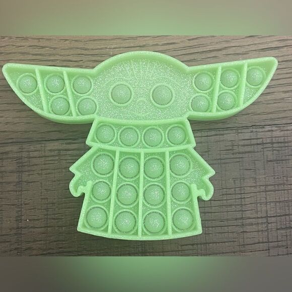 Pop It Fidget Toy Yoda Star Wars or Panda *Choose 1 or Bundle to Save* - Picture 6 of 9